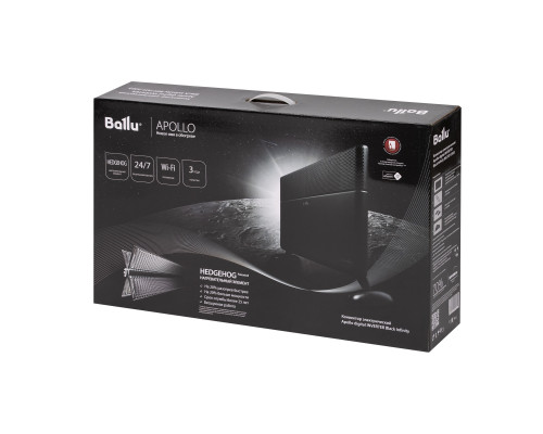 Конвектор электрический Ballu Apollo digital INVERTER Black Infinity BEC/ATI-2003