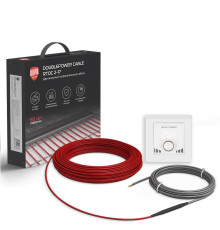 Кабель нагревательный Royal Thermo RTDC 2-17-300 с терморегулятором RTI-16