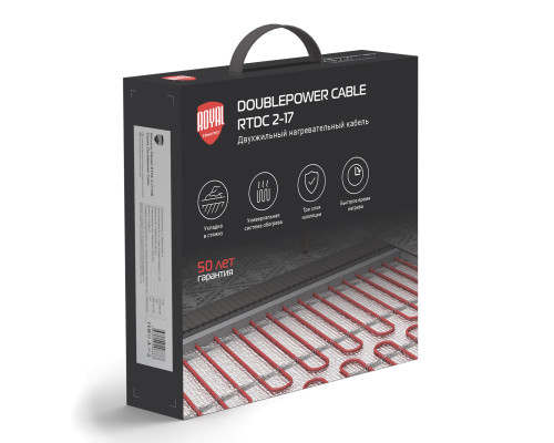 Кабель нагревательный Royal Thermo RTDC 2-17-300 с терморегулятором RTI-16