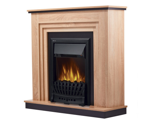 Каминокомплект:Очаг Electrolux Classic EFP/P-1020LS, портал Grado Classic дуб сонома