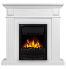 Каминокомплект: Очаг Electrolux Classic EFP/P-1020LS, портал Bianco Classic белый