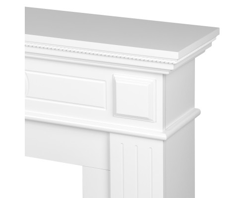 Каминокомплект: Очаг Electrolux Classic EFP/P-1020LS, портал Bianco Classic белый