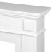 Каминокомплект: Очаг Electrolux Classic EFP/P-1020LS, портал Bianco Classic белый