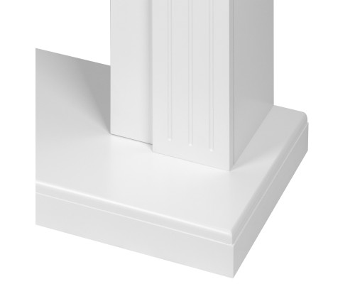 Каминокомплект: Очаг Electrolux Classic EFP/P-1020LS, портал Bianco Classic белый