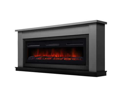 Каминокомплект:Очаг Electrolux Infinity EFP/P-1600ULS, портал Canto Long графит, черный Каминокомплект:Очаг Electrolux Infinity EFP/P-1600ULS, портал Canto Long графит, черный