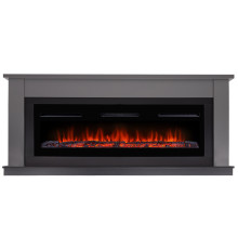 Каминокомплект:Очаг Electrolux Infinity EFP/P-1600ULS, портал Canto Long графит, черный