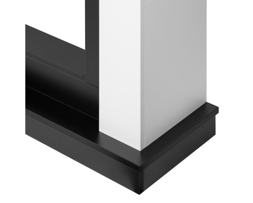 Каминокомплект:Очаг Electrolux Infinity EFP/P-1600ULS, портал Canto Long белый, черный Каминокомплект:Очаг Electrolux Infinity EFP/P-1600ULS, портал Canto Long белый, черный