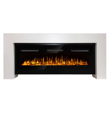 Каминокомплект: Очаг Electrolux Infinity EFP/P-1600ULS N, портал Suprema Long бел.
