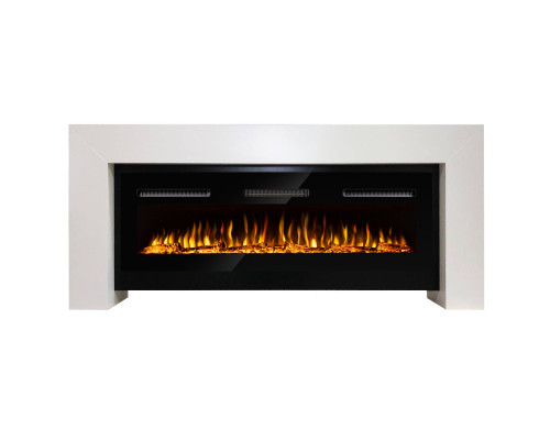 Каминокомплект: Очаг Electrolux Infinity EFP/P-1600ULS N, портал Suprema Long бел.