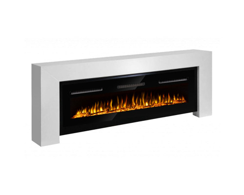Каминокомплект: Очаг Electrolux Infinity EFP/P-1600ULS N, портал Suprema Long бел.