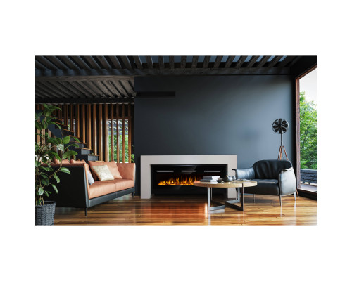 Каминокомплект: Очаг Electrolux Infinity EFP/P-1600ULS N, портал Suprema Long бел.