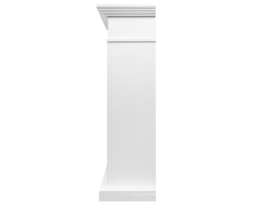 Каминокомплект: Очаг Electrolux EFP/P-2520LS N, портал Miami 25 белый, серый