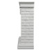 Каминокомплект: Очаг Electrolux 2720RLS N, портал Bricks 25 белая эмаль
