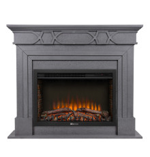 Каминокомплект: Очаг Electrolux EFP/P-3020LS N, портал Antico 30 серый