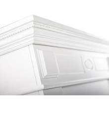 Каминокомплект: Очаг Electrolux EFP/P-3020LS N, портал Bianco 30 белый, р/в