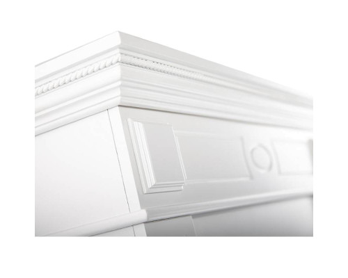 Каминокомплект: Очаг Electrolux EFP/P-3020LS N, портал Bianco 30 белый, р/в