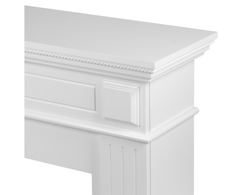 Каминокомплект: Очаг Electrolux EFP/P-3020LS N, портал Bianco 30 белый, р/в