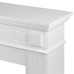 Каминокомплект: Очаг Electrolux EFP/P-3020LS N, портал Bianco 30 белый, р/в
