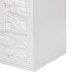 Каминокомплект: Очаг Electrolux 3020RLS N, портал Loft 30 камень белый, бел.эмаль