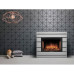 Каминокомплект: Очаг Electrolux EFP/P-3020LS N, портал Moderno 30 шпон белый дуб