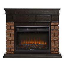 Каминокомплект: Очаг Electrolux 3320RLS N, портал Bricks Wood 30 кам. кор. шп. т.д