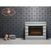 Каминокомплект: Очаг Electrolux 3320RLS N, портал Moderno 30 шпон белый дуб