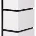 Каминокомплект: Очаг Electrolux EFP/P-3620LS, портал Moderno 36 белый, черный, р/в