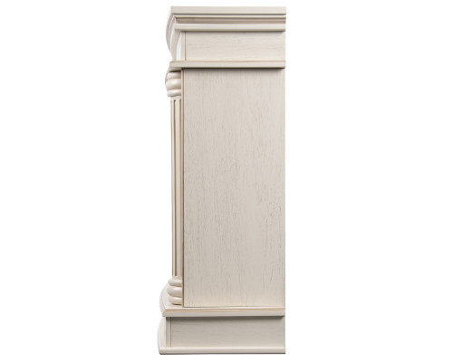 Каминокомплект: Очаг Electrolux EFP/P-3620LS, портал Olympia 42/40/36, сл. кость с зол. патиной