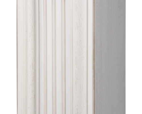 Каминокомплект: Очаг Electrolux EFP/P-3620LS, портал Olympia 42/40/36, сл. кость с зол. патиной