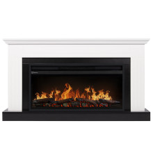 Каминокомплект: Очаг Electrolux EFP/P-3620LS, портал Retto 36 белый, р/в