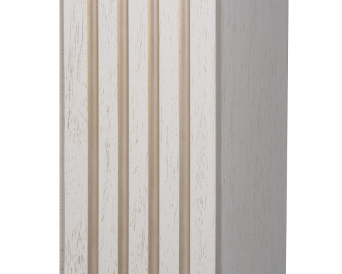 Каминокомплект: Очаг Electrolux EFP/P-3620LS, портал Siena 42/40/36, сл. кость с зол. патиной