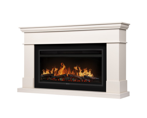 Каминокомплект: Очаг Electrolux EFP/P-4220LS, портал California 42/40/36, молочный