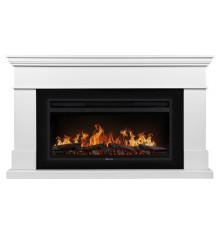 Каминокомплект: Очаг Electrolux EFP/P-4220LS, портал California 42/40/36, белый