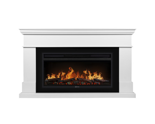 Каминокомплект: Очаг Electrolux EFP/P-4220LS, портал California 42/40/36, белый Каминокомплект: Очаг Electrolux EFP/P-4220LS, портал California 42/40/36, белый