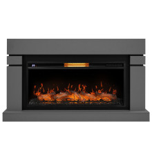 Каминокомплект: Очаг Electrolux EFP/P-4220LS, портал Lindos 42/40/36, светло-серый, р/в
