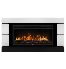 Каминокомплект: Очаг Electrolux EFP/P-4220LS, портал Moderno 42/40/36, белый