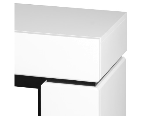 Каминокомплект: Очаг Electrolux EFP/P-4220LS, портал Moderno 42/40/36, белый