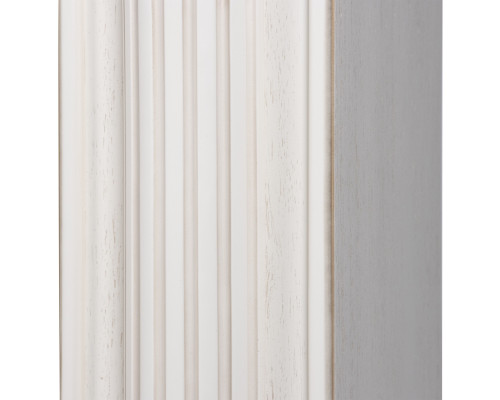 Каминокомплект: Очаг Electrolux EFP/P-4220LS, портал Olympia 42/40/36, сл. кость с зол. патиной