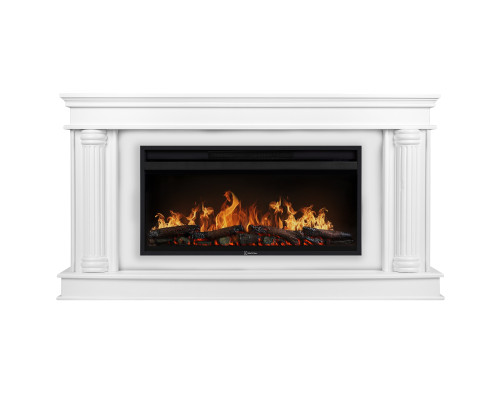 Каминокомплект: Очаг Electrolux EFP/P-4220LS, портал Olympia 42/40/36, белый