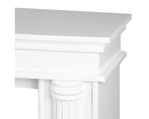 Каминокомплект: Очаг Electrolux EFP/P-4220LS, портал Olympia 42/40/36, белый