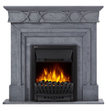 Каминокомплект Firelight: Очаг Classic EFP/P-1020LS, портал Antico Classic серый