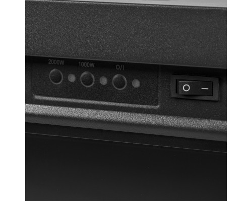 Каминокомплект Firelight: Очаг EFP/P-2520LS N, портал Canto 25 графит