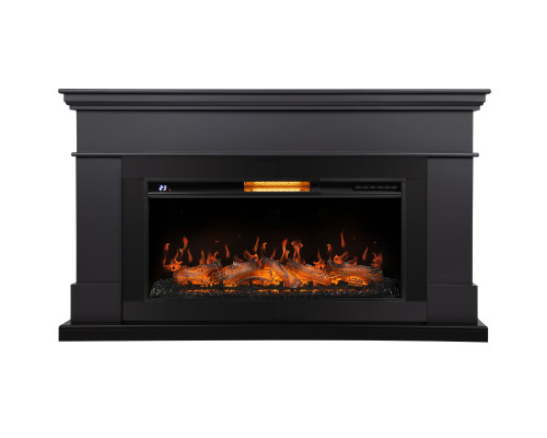 Каминокомплект: Очаг Royal Thermo Aurora RTFP/P-AR40LS, портал California 40, графит