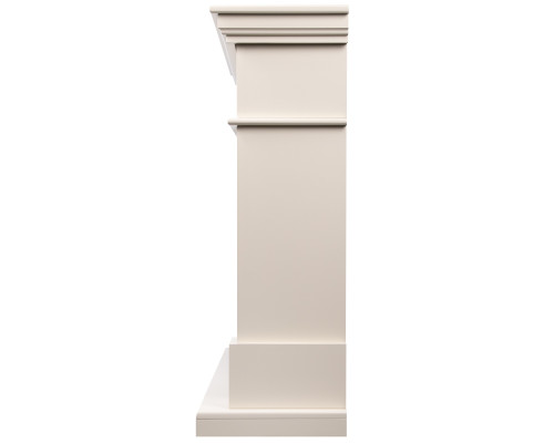 Каминокомплект: Очаг Royal Thermo Aurora RTFP/P-AR40LS, портал California 42/40/36, молочный