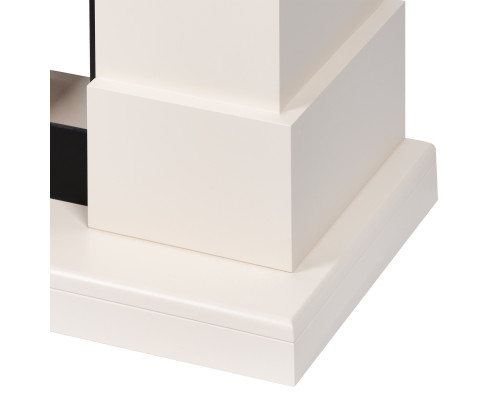 Каминокомплект: Очаг Royal Thermo Aurora RTFP/P-AR40LS, портал California 42/40/36, молочный