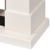 Каминокомплект: Очаг Royal Thermo Aurora RTFP/P-AR40LS, портал California 42/40/36, молочный