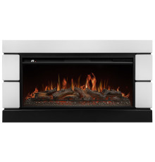 Каминокомплект: Очаг Royal Thermo Aurora RTFP/P-AR40LS, портал Moderno 42/40/36, белый