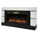 Каминокомплект: Очаг Royal Thermo Aurora RTFP/P-AR40LS, портал Moderno 42/40/36, белый, р/в