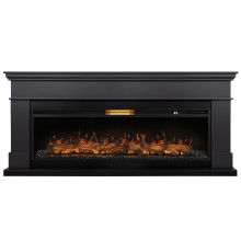 Каминокомплект: Очаг Royal Thermo Aurora RTFP/P-AR60LS, портал California 60 G, графит