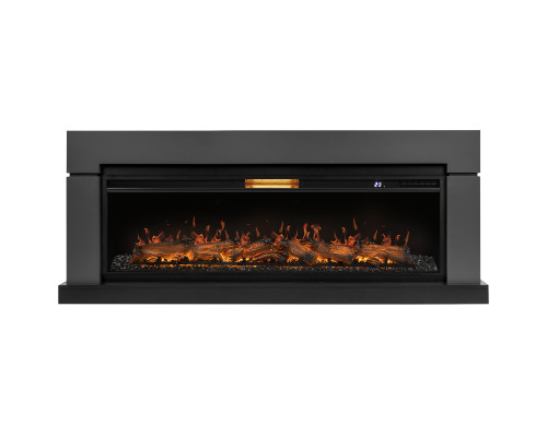 Каминокомплект: Очаг Royal Thermo Aurora RTFP/P-AR60LS, портал Lindos 60 G, графит